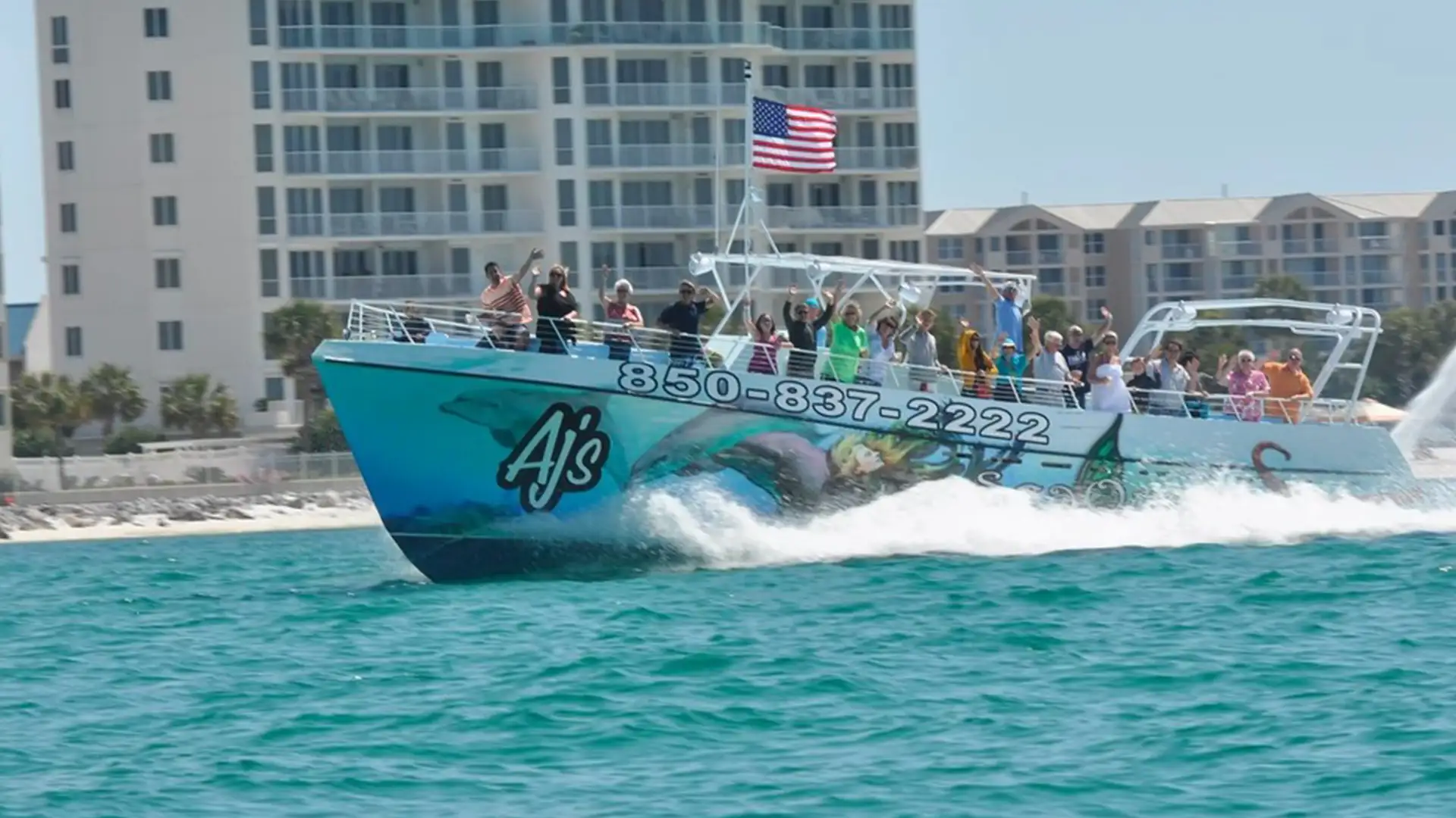 Dolphin Cruises Destin, FL AJ's Water Adventures